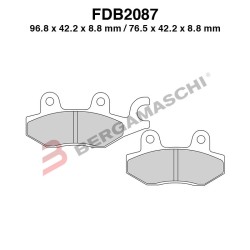 PASTIGLIE FERODO FDB2087EF | FERODO