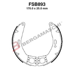 GANASCE FERODO FSB893EF | FERODO