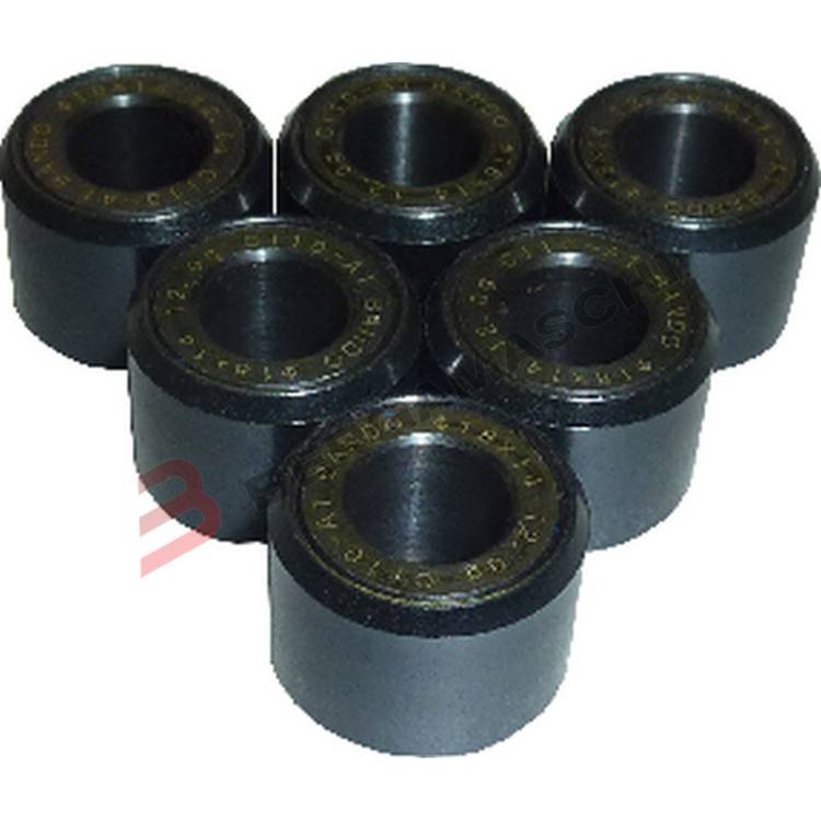 G71801401206 SET MASSETTE 6 PZ. KYMCO 125 AGILITY R16 | BERGAMASCHI