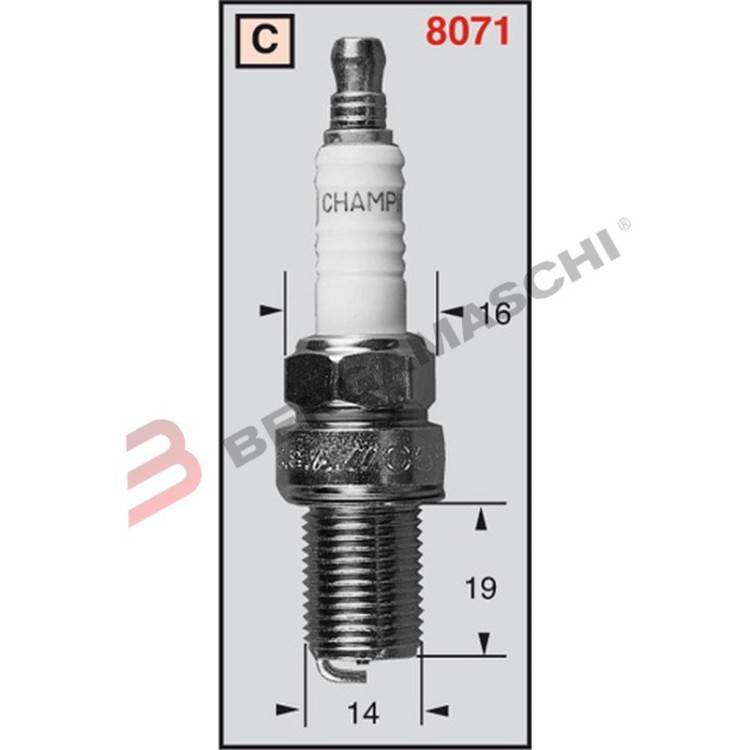CANDELA CHAMPION RC7BYC4 OE077 MPN: CC17098