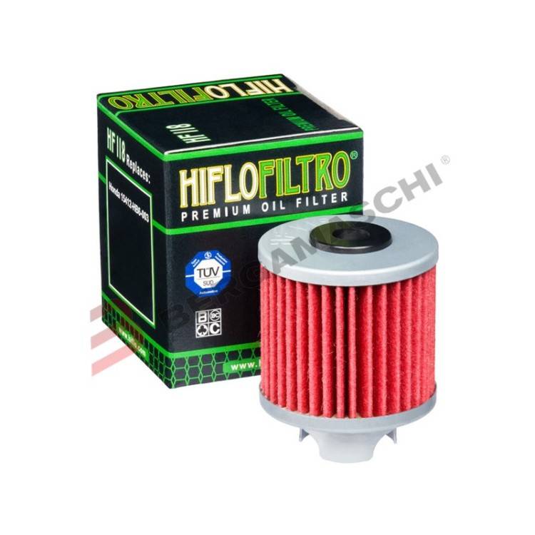FILTRO OLIO HONDA TRX125 | Hiflo Filtro | Bergamaschi E1711800
