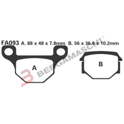 PASTIGLIE SFA KEEWAY-DERBY 250 | EBC BRAKES