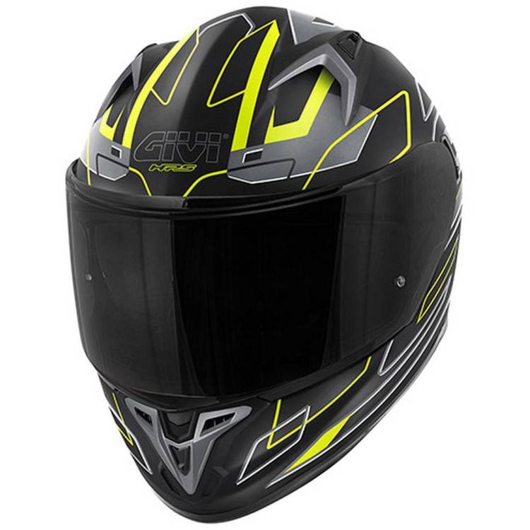 CASCO INTEGRALE  50.9F ASSAULT Nero Grigio-Giallo Neon | GIVI | H509FSAGY