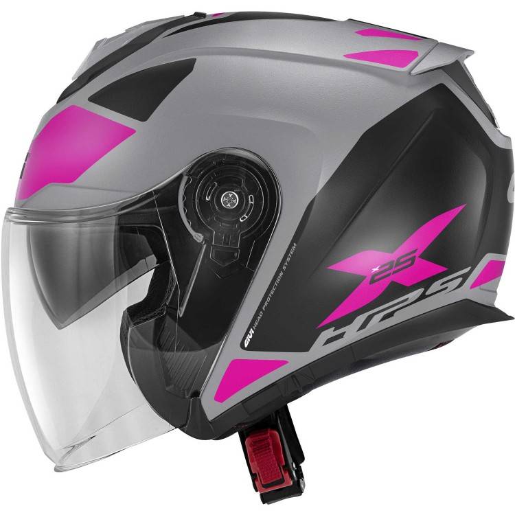 CASCO JET X25 TARGET TITAN ROSA | GIVI
