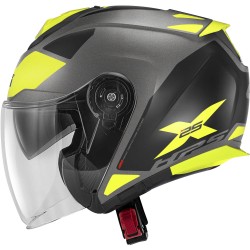 CASCO JET X25 TARGET TIT NER GIA | GIVI