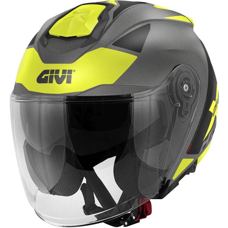 CASCO JET X25 TARGET TIT NER GIA | GIVI