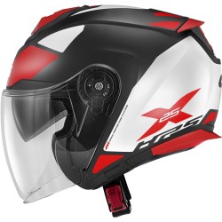 CASCO JET X25 TARGET NER BIA ROSS | GIVI