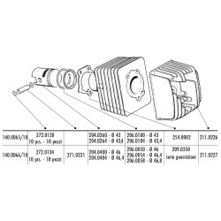 140.0065/10 KIT CIAO D.43 SPINOTTO D.10 | POLINI