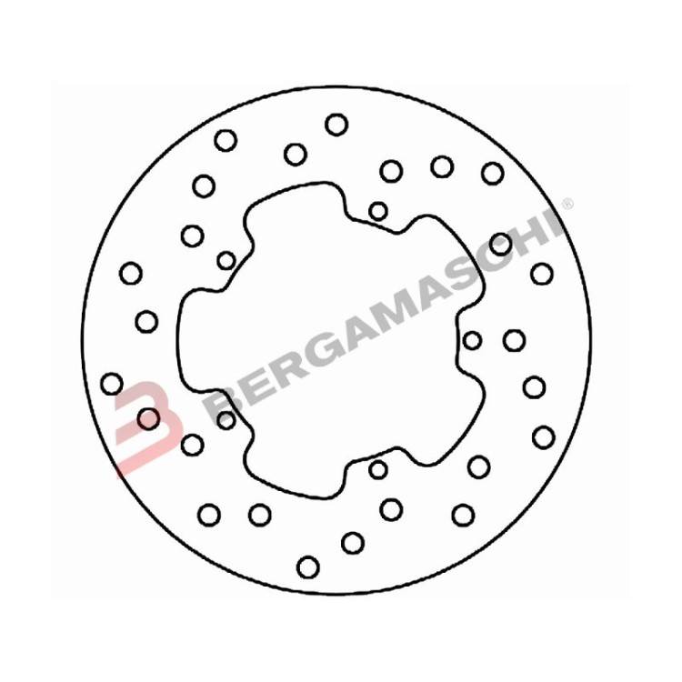 DISCO FRENO SFERA 125 RST 4T ANT. | FERODO | FD002200