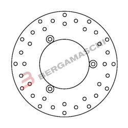 DISCO FRENO YAMAHA R X-MAX 125/250 11-14 | FERODO | FD044500