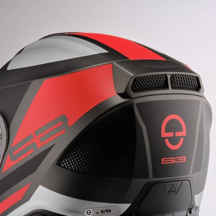 CASCO S3 ECE DEKOR DAYTONA ANTHRACITE | SCHUBERTH