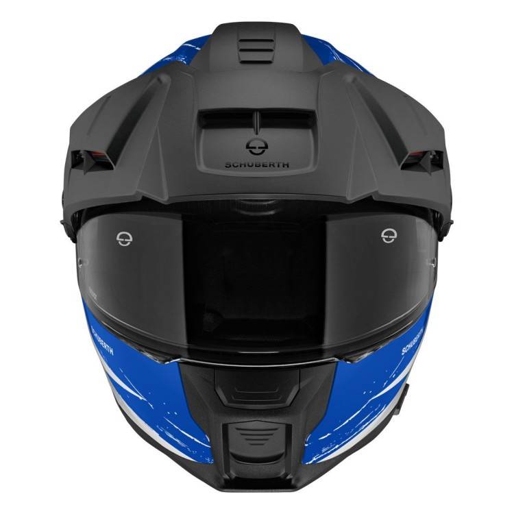 CASCO E2 ECE DEKOR EXPLORER BLUE | SCHUBERTH
