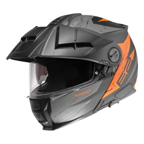 CASCO E2 ECE DEKOR EXPLORER ORANGE  | SCHUBERTH