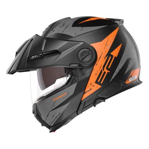 CASCO E2 ECE DEKOR EXPLORER ORANGE  | SCHUBERTH