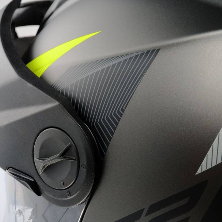 CASCO E2 ECE DEKOR DEFENDER YELLOW  | SCHUBERTH