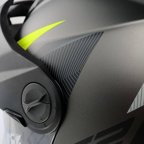 CASCO E2 ECE DEKOR DEFENDER YELLOW  | SCHUBERTH