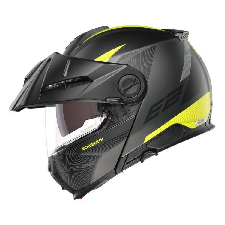 CASCO E2 ECE DEKOR DEFENDER YELLOW  | SCHUBERTH