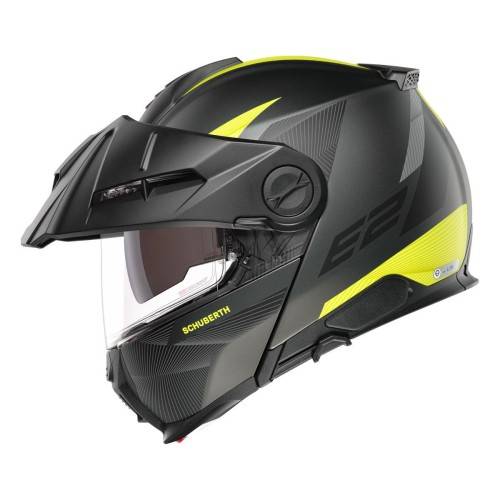 CASCO E2 ECE DEKOR DEFENDER YELLOW  | SCHUBERTH