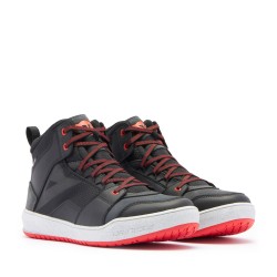 SCARPE SUBURB D-WP SHOES BLACK WHITE RED-LAVA | DAINESE
