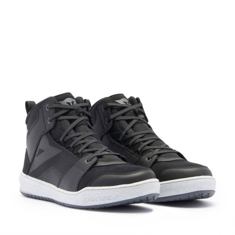 SCARPE SUBURB D-WP SHOES BLACK WHITE IRON-GATE | DAINESE