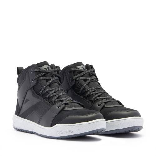 SCARPE SUBURB D-WP SHOES BLACK WHITE IRON-GATE | DAINESE
