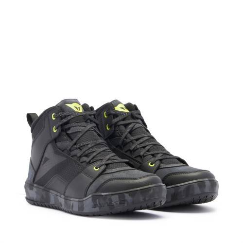 SCARPE SUBURB D-WP SHOES BLACK CAMO ACID YELLOW | DAINESE