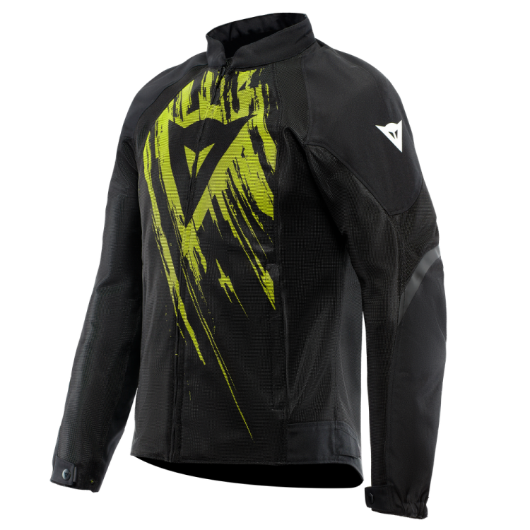 GIACCA HEROSPHERE TEX JACKET BLACK FLUO YELLOW TARMAC | DAINESE