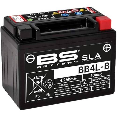 BATTERIA SLA BB4L-B | BS BATTERY | MPN 300590