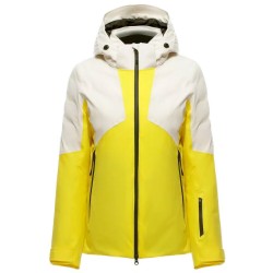 GIACCA SCI WOMAN ZIVES AEROSENSE-DRY JACKET LILY WHITE EMPIRE YELLOW | DAINESE SCI