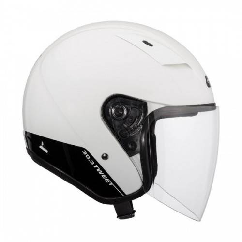 GIVI 30.3 TWEET GLOSS WHITE CASCO JET