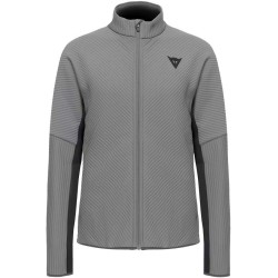 FELPA SCI MAN W002 MID FULL ZIP SILVER FILIGREE | DAINESE SCI