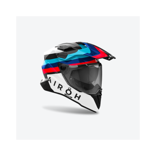 CASCO COMMANDER 2 DOOM BLACK GLOSS | AIROH