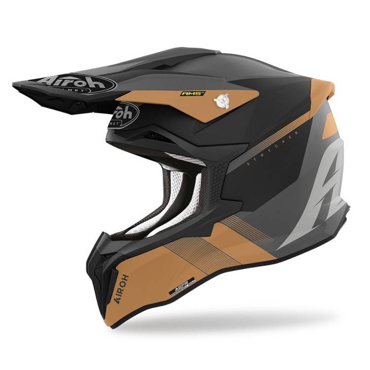 CASCO STRYCKER BLAZER GOLD MATT | AIROH