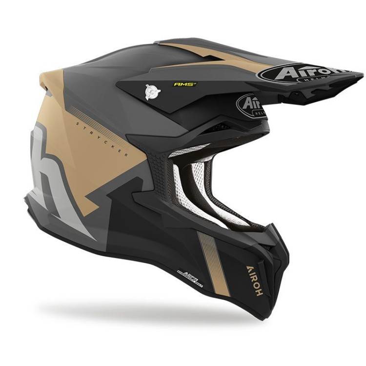 CASCO STRYCKER BLAZER GOLD MATT | AIROH