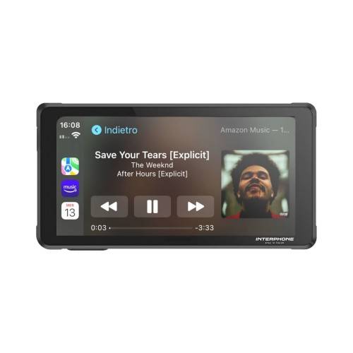 DISPLAY MOTO APPLE CARPLAY ANDROID AUTO | INTERPHONE