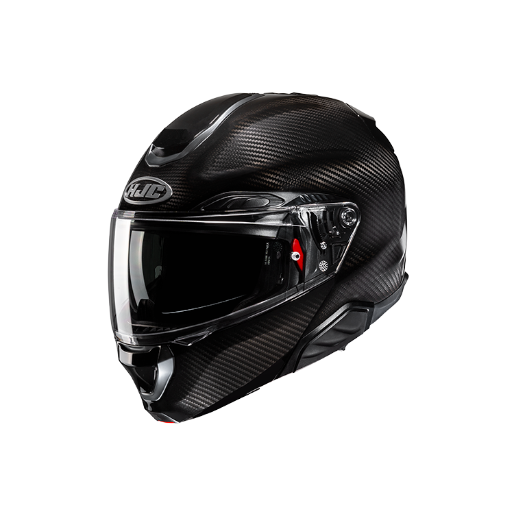 CASCO MODULARE RPHA 91 CARBON BLACK | HJC HELMETS