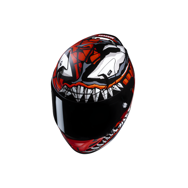 CASCO INTEGRALE RPHA 12 MAXIMIZED VENOM MARVEL MC1SF | HJC HELMETS