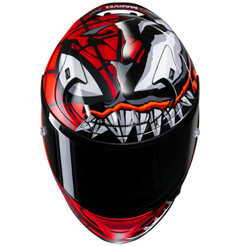 CASCO INTEGRALE RPHA 12 MAXIMIZED VENOM MARVEL MC1SF | HJC HELMETS