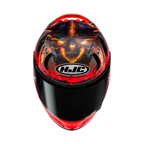 CASCO INTEGRALE RPHA 12 DIABLO BLIZZARD MC1 | HJC HELMETS