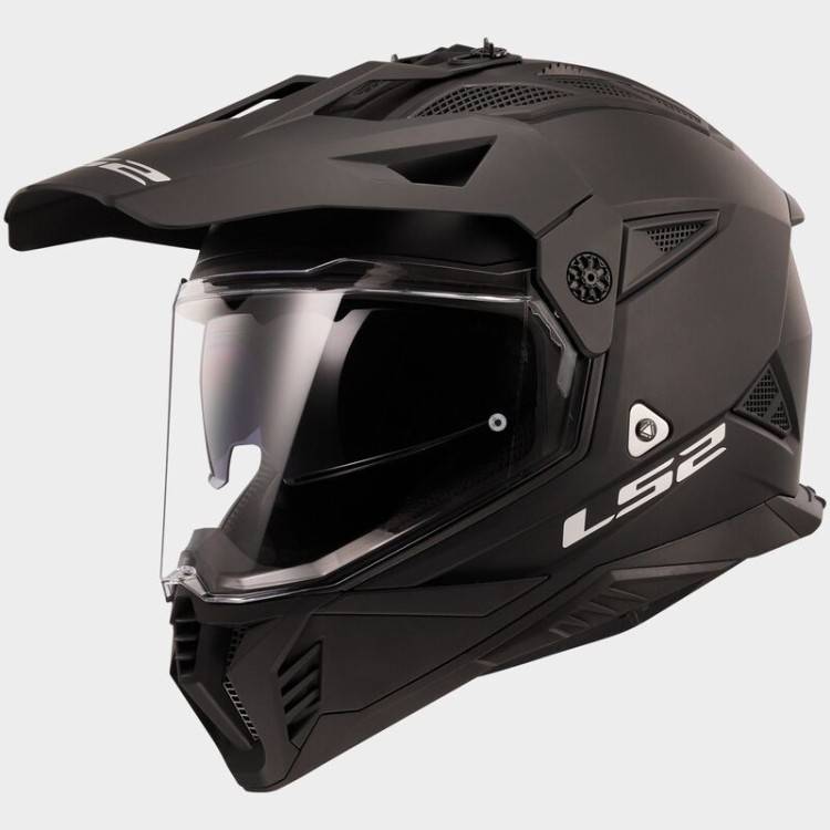CASCO OFFROAD LS2 MX702 PIONEER II MATT BLACK-06