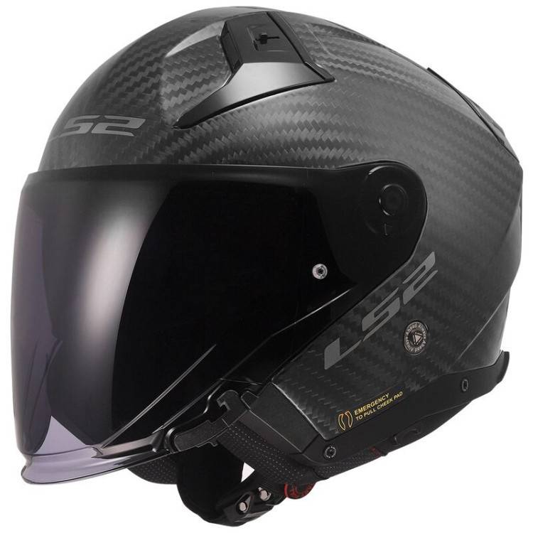CASCO JET LS2 OF603 INFINITY II MATT CARBON-06