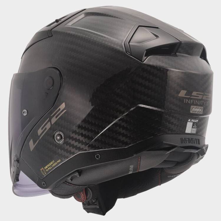 CASCO JET LS2 OF603 INFINITY II MATT CARBON-06