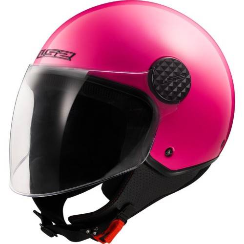 CASCO JET LS2 OF558 SPHERE LUX II SOLID FLUO PINK-06