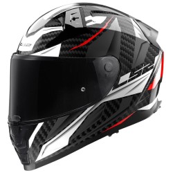 CASCO INTEGRALE LS2 FF811 VECTOR II C SAVAGE WHITE RED GREY-06