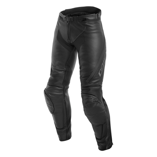 DAINESE ASSEN LADY LEATHER PANTS BLACK PANTALONI PELLE | DAINESE