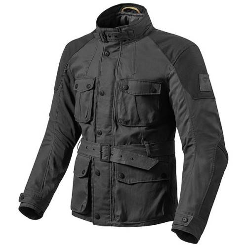 GIACCA MOTO CITTADINA ZIRCON NERO REV'IT
