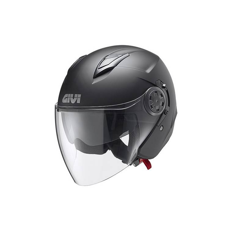 CASCO 12.3 GIVI STRATOS SOLID COLOR NERO OPACO