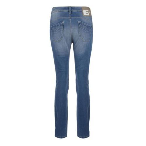 PANTALONI JEANS MEDI ICE WASH BLUE E-SQUAD
