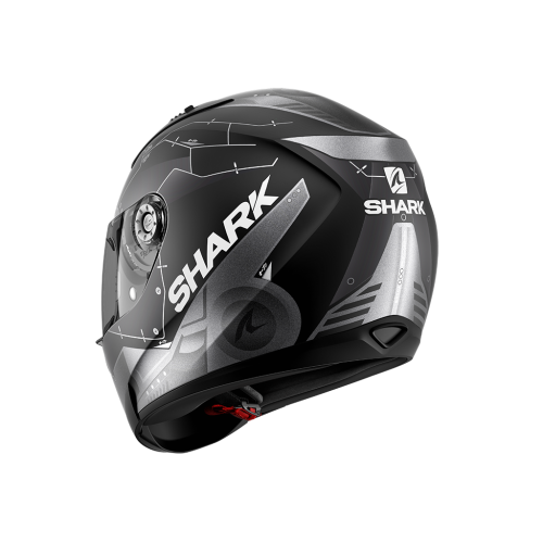 CASCO INTEGRALE SHARK RIDILL 1.2 MECCA MAT KAS
