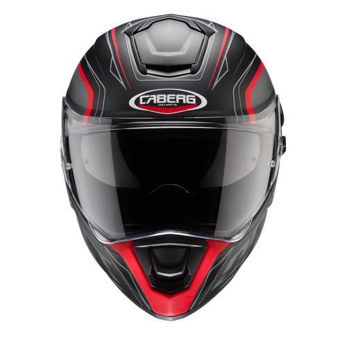 CASCO DRIFT EVO INTEGRA MATT BLACK / ANTRACHITE / RED FLUO CABERG